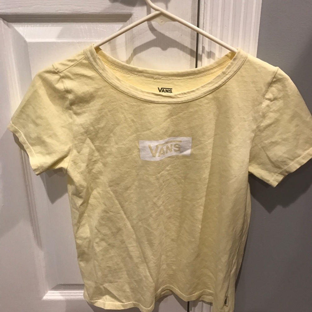 Vans Yellow T shirt